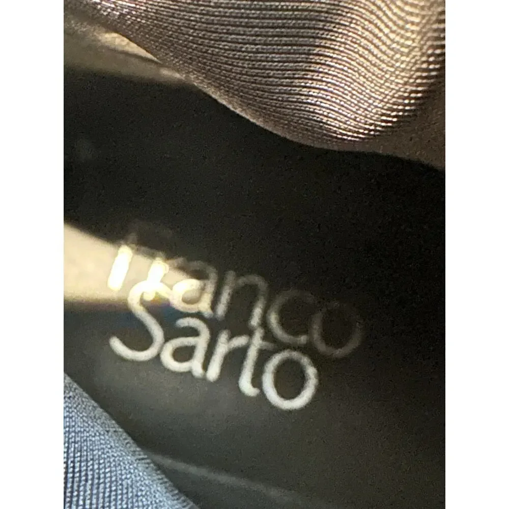 Franco Sarto Angeli Over the Knee Lug Sole Boots Black Women’s Size 8.5